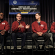 Holiefield, far left, and Iacobelli, far right, in 2011